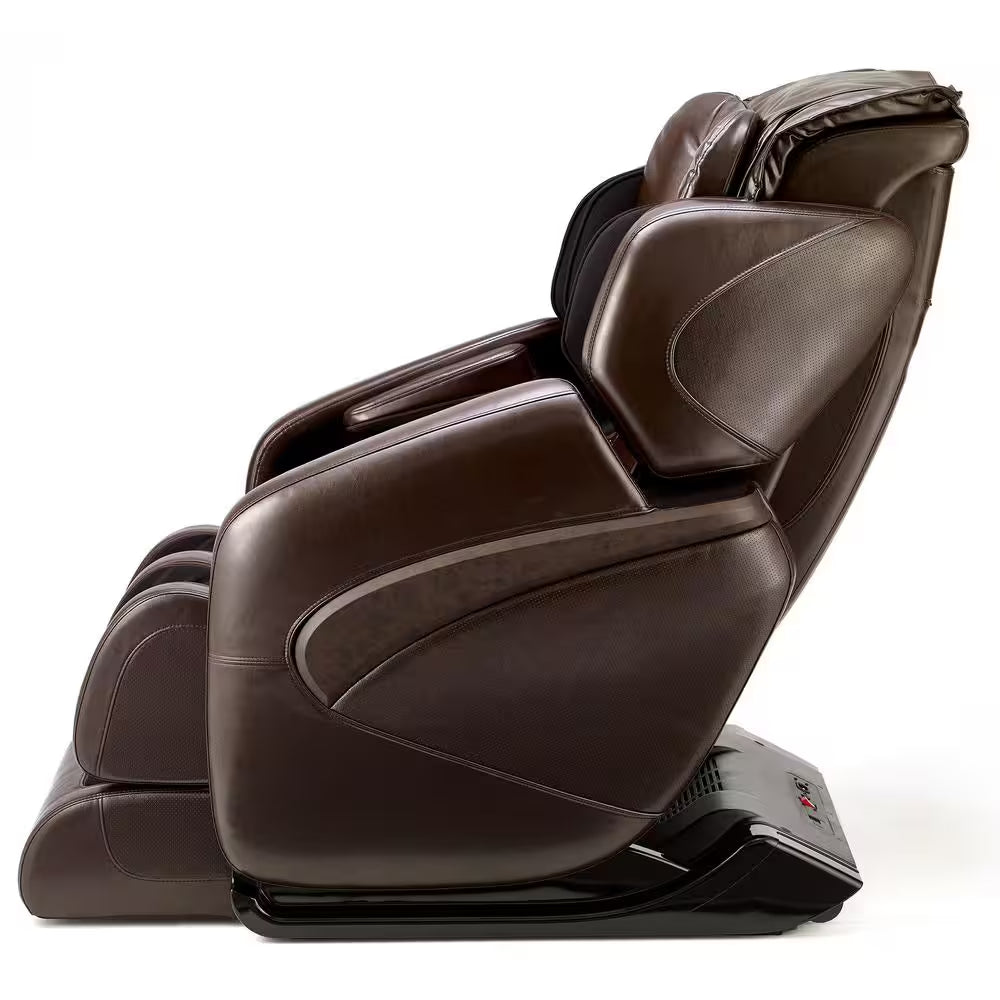 Jin Espresso Synthetic Leather SL Track Massage Chair — product view 3
