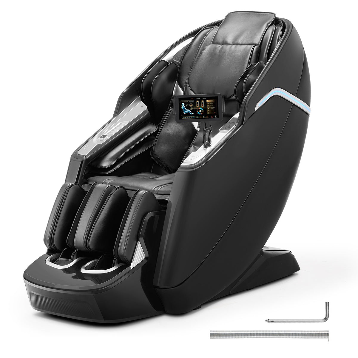 Massage Chair Full Body 3D/4D Massage Recliner W/ Sl-Track & Yoga Stretch — product view 4