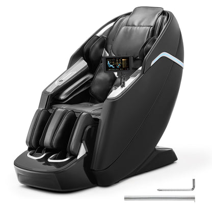 Massage Chair Full Body 3D/4D Massage Recliner W/ Sl-Track & Yoga Stretch — product view 4